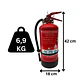 EXTINTOR CERTIFICADO DS44 PQS ABC DE 4 KG - Miniatura 2