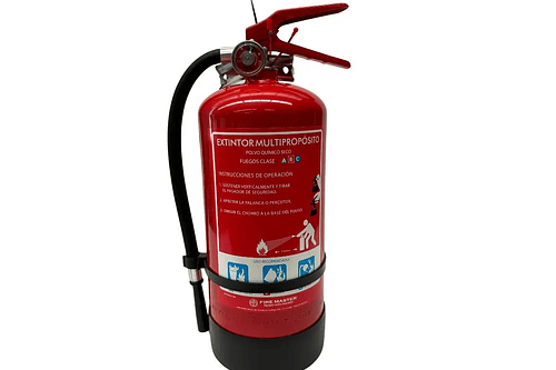 EXTINTOR CERTIFICADO DS44 PQS ABC DE 4 KG