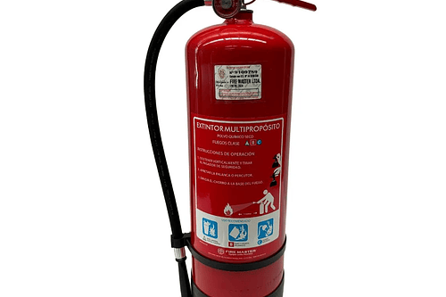 EXTINTOR CERTIFICADO DS44 PQS ABC DE 6 KG 75%