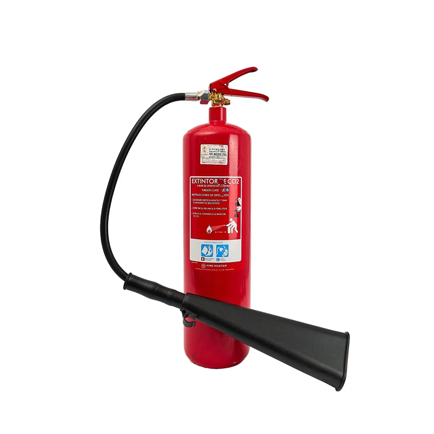 EXTINTOR CERTIFICADO DS44 CO2 BC DE 5 KG 1