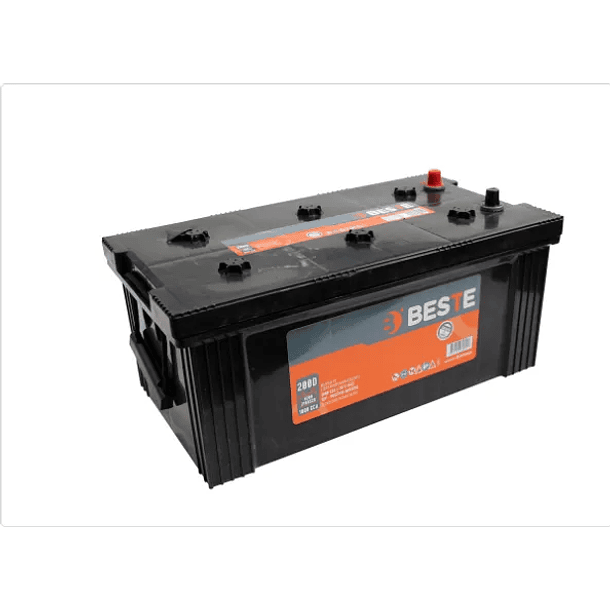BATERIA BESTE 200 AH 1000 CCA POSITIVO DERECHO TERMINAL ESTANDAR