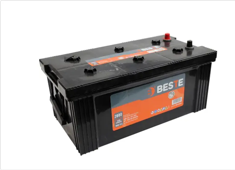 BATERIA BESTE 200 AH 1000 CCA POSITIVO DERECHO TERMINAL ESTANDAR 1