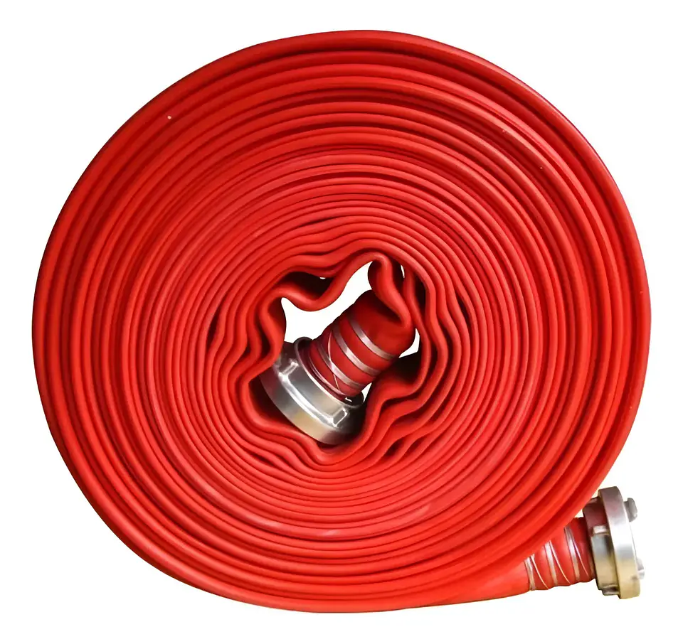 MANGUERA INCENDIO ROJA 2 ROLLO 30 M.  1