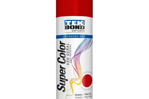 PINTURA SPRAY USO GRAL ROJO. 400ML Super Color