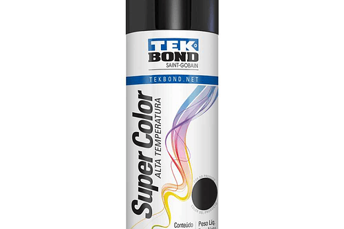PINTURA SPRAY ALTA TEMP. NEGRO MATE 400ML