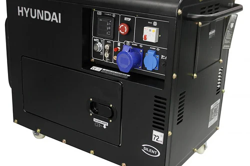 GENERADOR HYUNDAI DIESEL 5/5,3 Kw/kva PARTIDA ELECTRICA MONOFASICO ABIERTO 