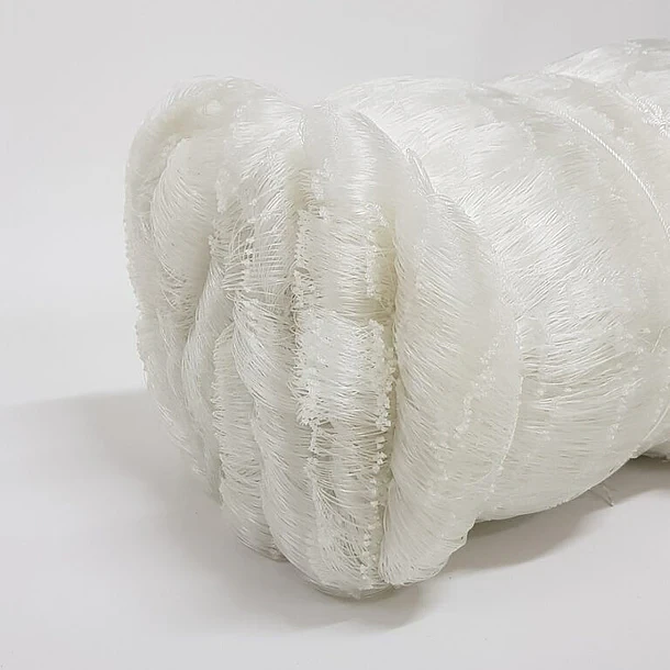 Red de monofilamento 5 pulgadas blanca