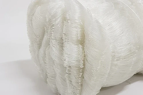 Red de monofilamento 5 pulgadas blanca