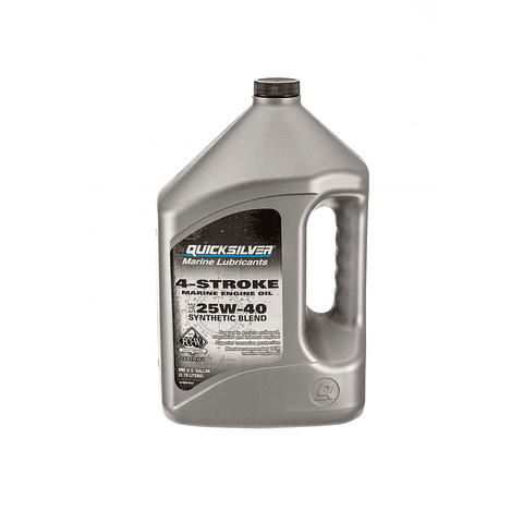 Quicksilver óleo 25W-40 4 tempos  Synthetic Blend