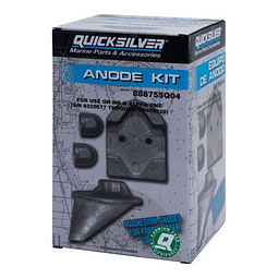 Kit de zincos Quicksilver Mercruiser Alpha One - Magnésio