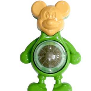 Juguete Mickey Para Gato Verde
