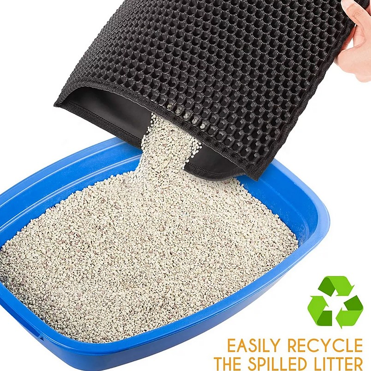 Alfombra Atrapa Arena De Gatos Tapete 6