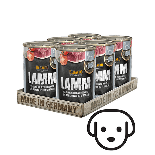 Alimento húmedo Belcando Single Protein Lamm 400g (6-pack)