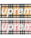 Set de Stickers Burberry - Supreme / Burberry