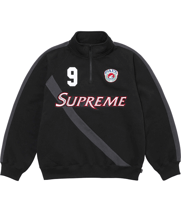 Poleron Equipé Half Zip - Supreme