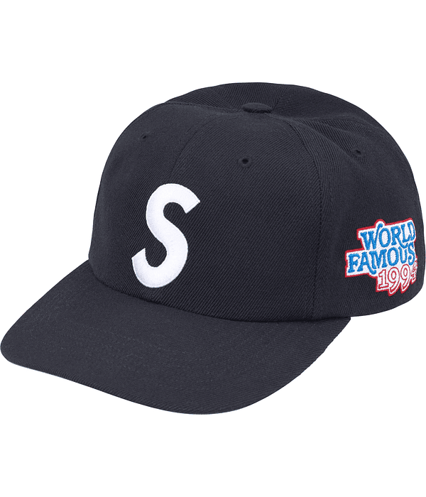 Gorro S-Logo World Famous 6-Panel - Supreme