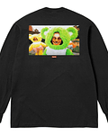 Polera M/L Donkey Rhubarb - Supreme / Aphex Twin (VNDS)