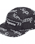 Gorro Jacquard Denim Logos - Supreme