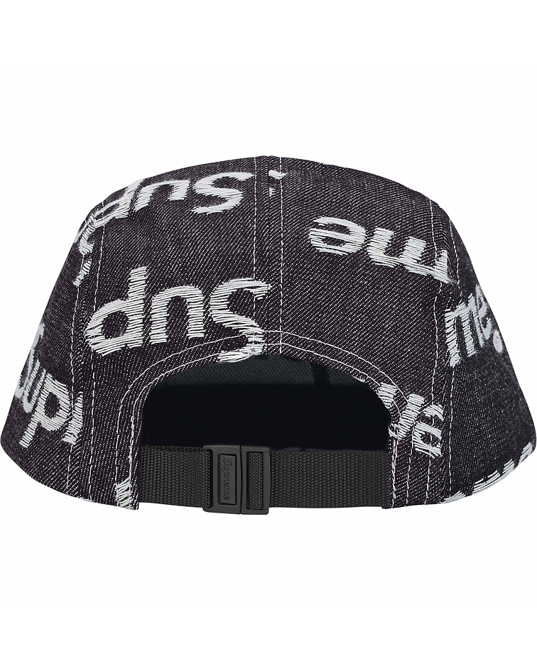 Gorro Jacquard Denim Logos - Supreme