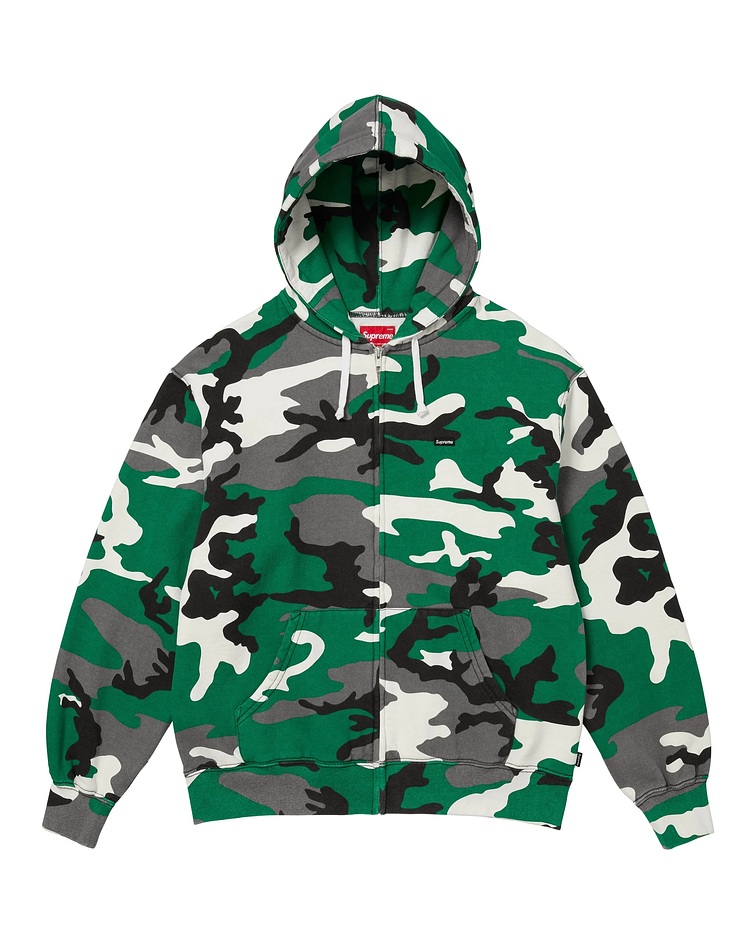 Hoodie Small Box Logo Zip Up - Supreme