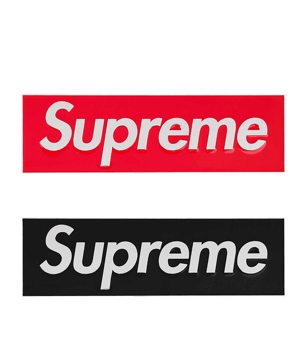 Emblema para auto Box Logo - Supreme