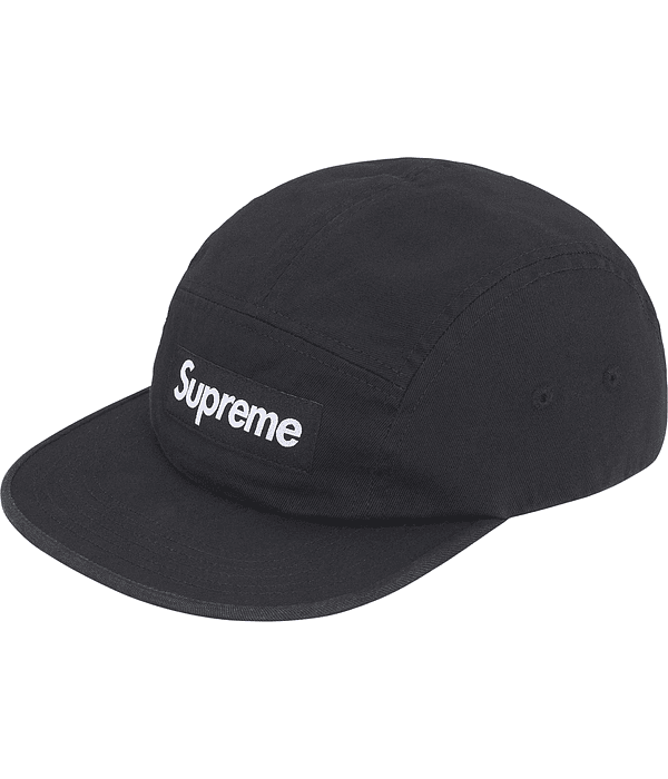 Gorro Washed Chino Twill Camp Cap -Supreme