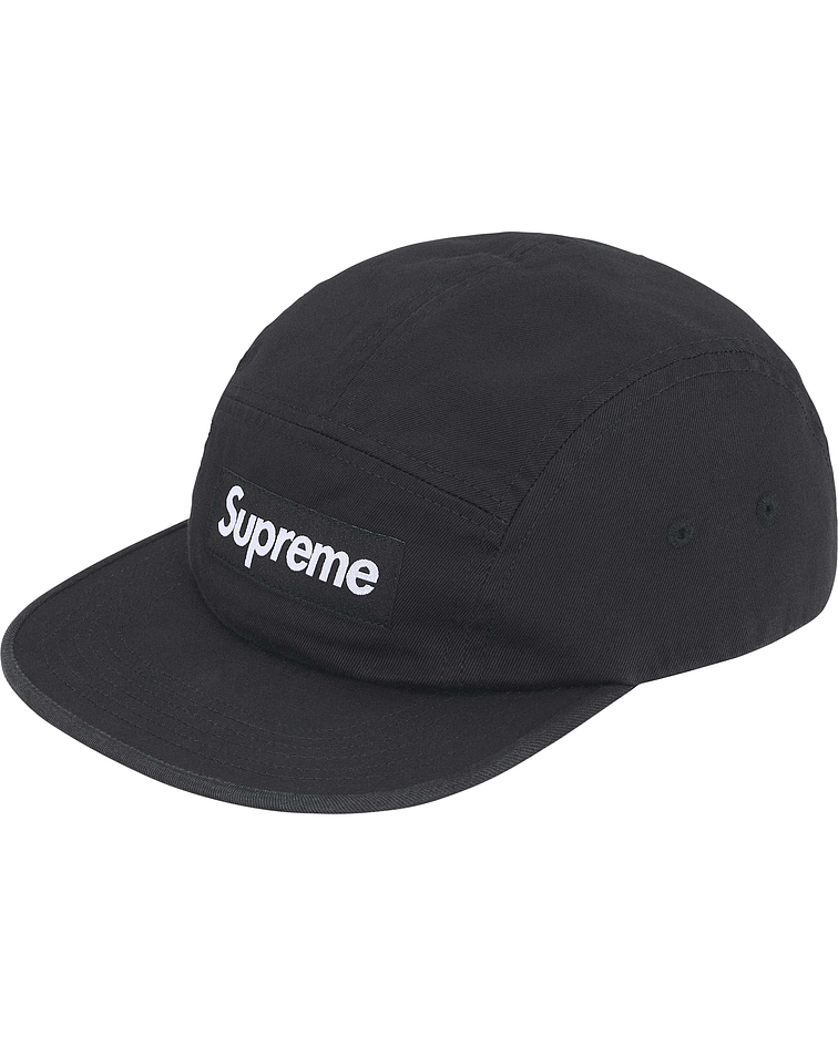 Gorro Washed Chino Twill Camp Cap -Supreme