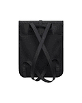 Mochila Micro Black Grain - RAINS
