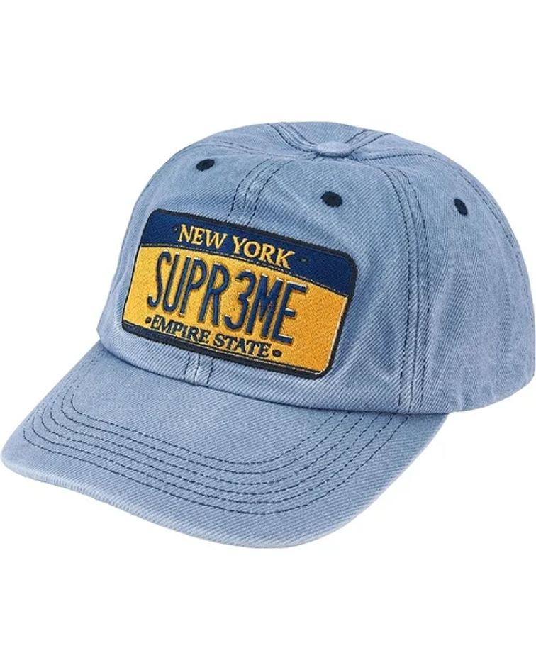 Gorro License Plate Camp Cap - Supreme [VNDS] 