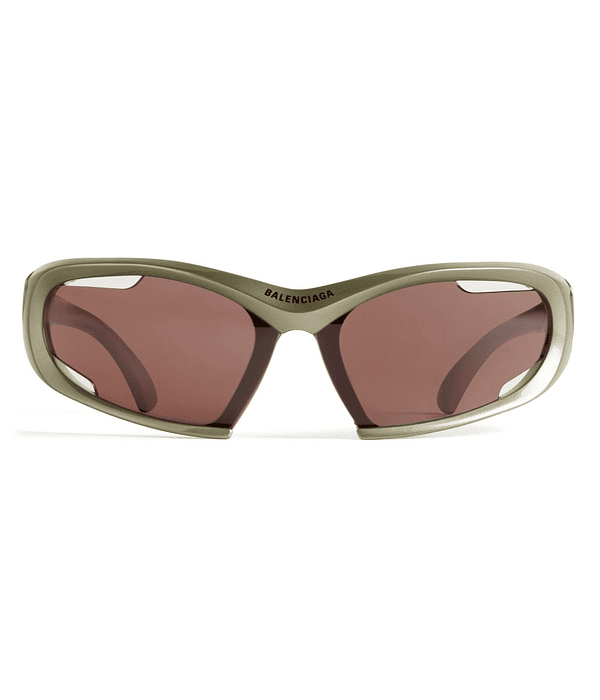 Lentes de Sol Dynamo Rectangle - Balenciaga