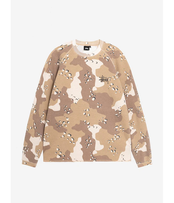 Polera M/L Raglan Thermal Basic Stock - Stüssy