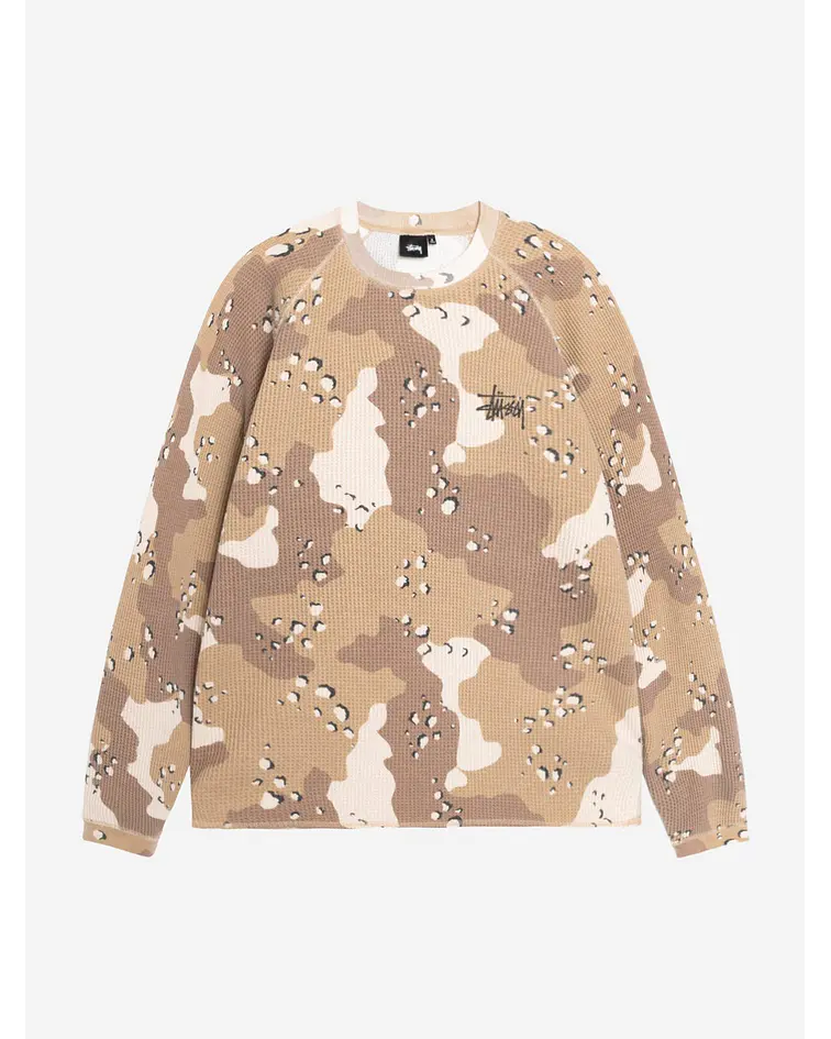 Polera M/L Raglan Thermal Basic Stock - Stüssy