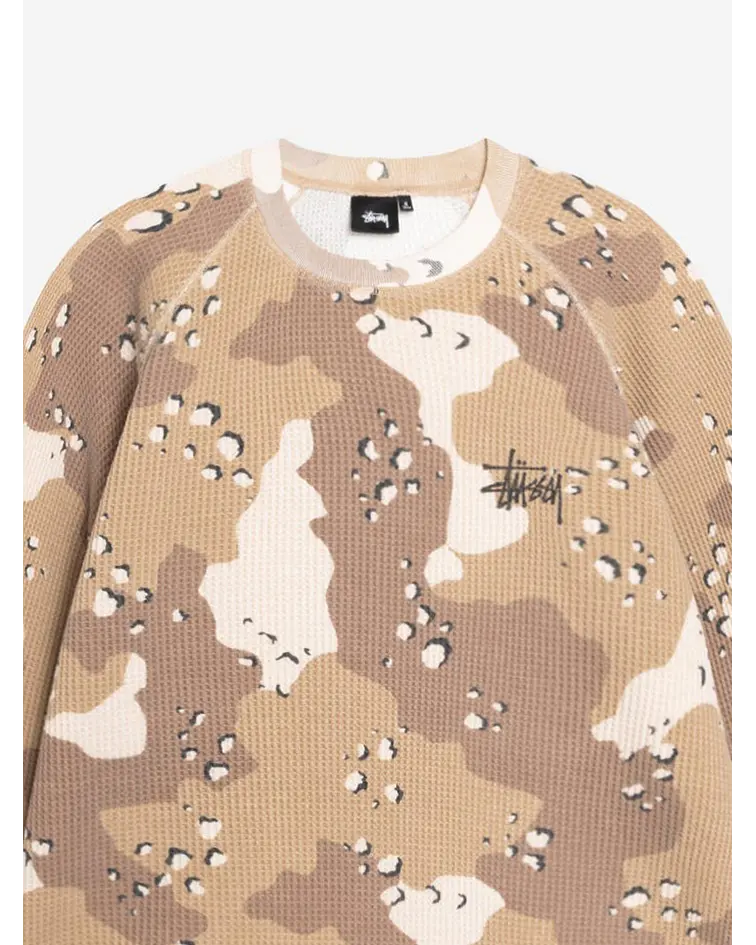 Polera M/L Raglan Thermal Basic Stock - Stüssy