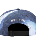 Gorro Bleached Denim Print 6-Panel - Supreme / The North Face [VNDS]