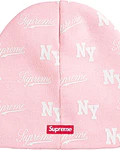 Beanie Monogram - Supreme / New Era