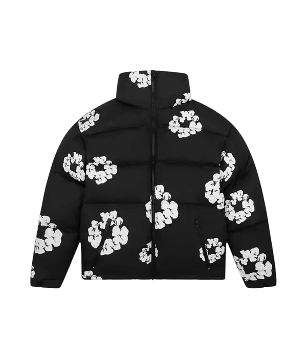 Chaqueta Puffer Cotton Wreath - Denim Tears