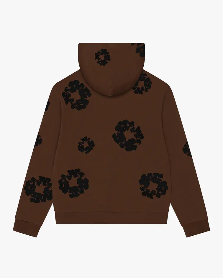 Hoodie Cotton Wreath - Denim Tears