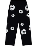 Pantalon Rhinestone Cotton Wreath - Denim Tears