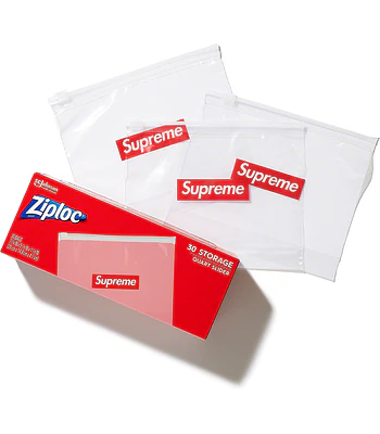 Bolsas Ziploc - Supreme