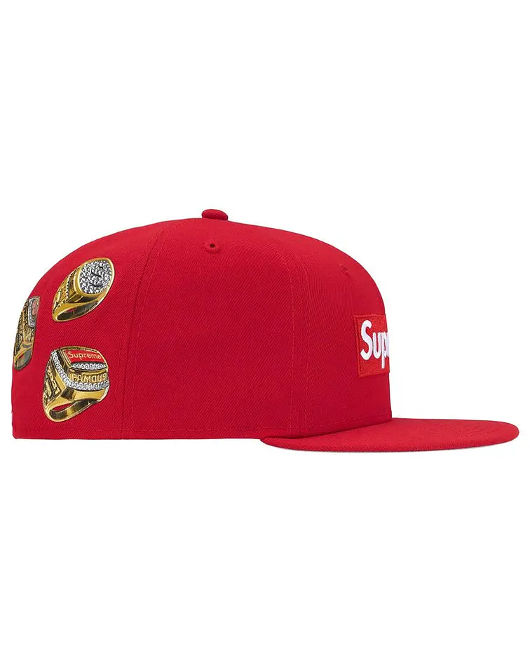 Gorro Rings Fitted - Supreme / New Era