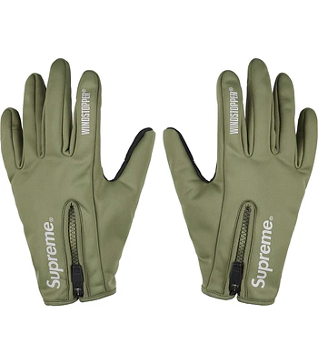 Guantes Windstopper Zip - Supreme