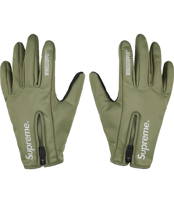 Guantes Windstopper Zip - Supreme