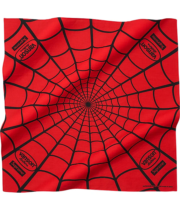 Bandana Spiderman - Supreme / Vanson Leathers