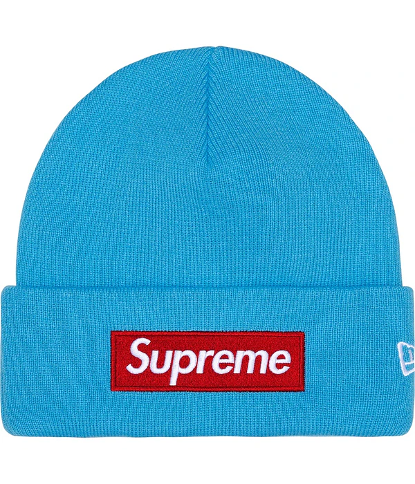 Beanie Box Logo - Supreme / New Era