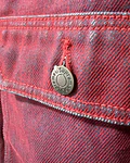 Chaqueta Flocked Denim Trucker - Supreme [VNDS] 