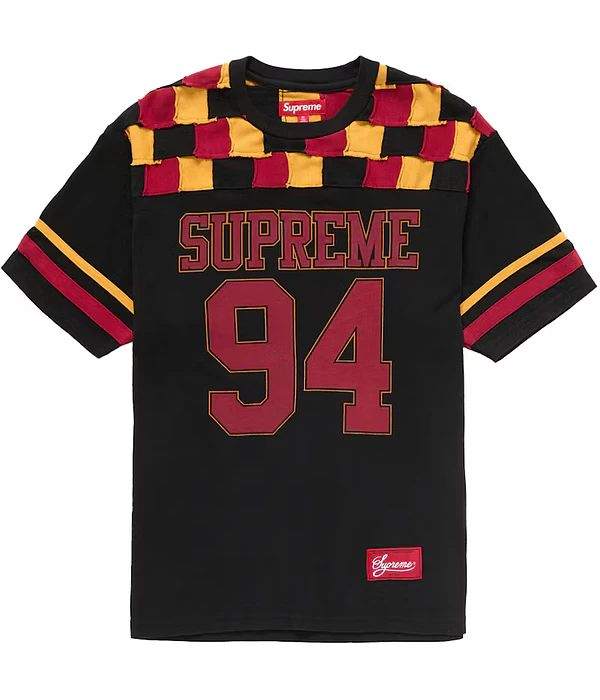 Polera Patchwork Yoke Football Top - Supreme [VNDS]