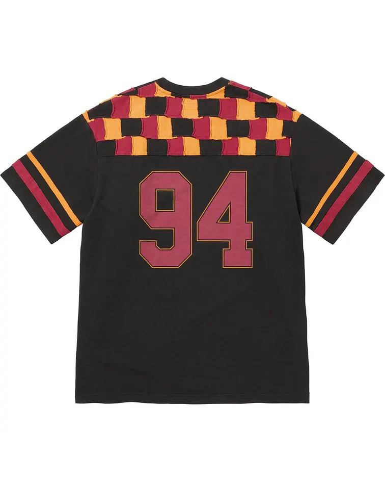 Polera Patchwork Yoke Football Top - Supreme [VNDS]