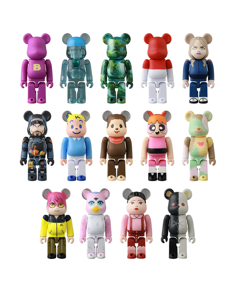 Figura Mini BE@RBRICK 50th Anniversary - BEARBRICK