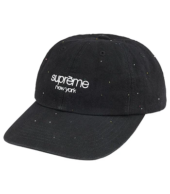 Gorro Sequin Denim Classic Logo 6-panel - Supreme