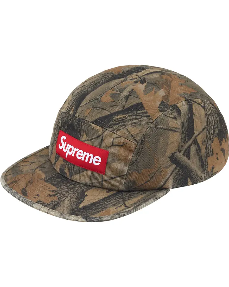 Gorro Washed Chino Twill Camp Cap - Supreme